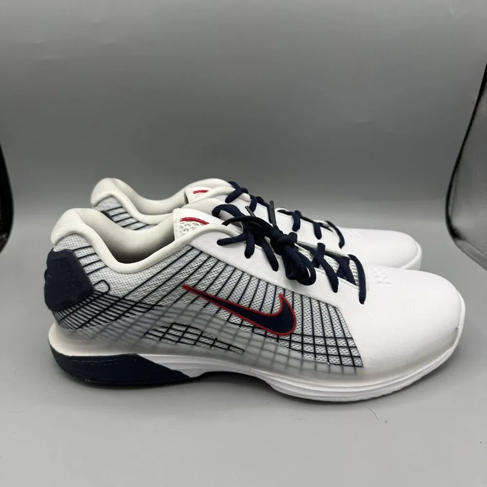 Nike Vapor 12 Hypersmash Tennis Shoes Sneakers Retro Basketball White Size 9.5